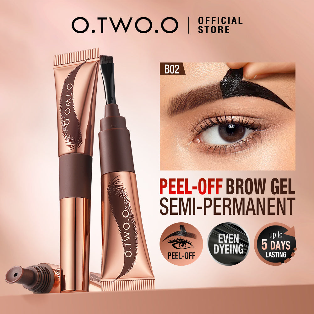 O.TWO.O DYEING WATERPROOF PEEL-OFF EYEBROW TINT