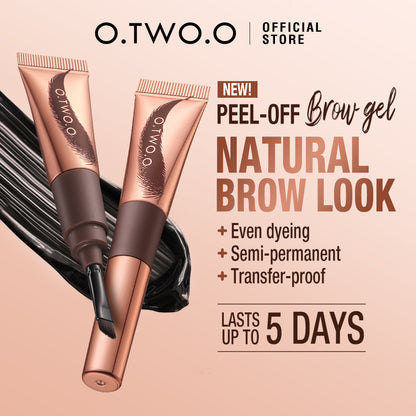 O.TWO.O DYEING WATERPROOF PEEL-OFF EYEBROW TINT