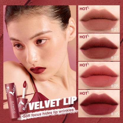 O.TWO.O New Design Velvet Matte High Pigment Texture Lip gloss Waterproof Matte Liquid Lipstick