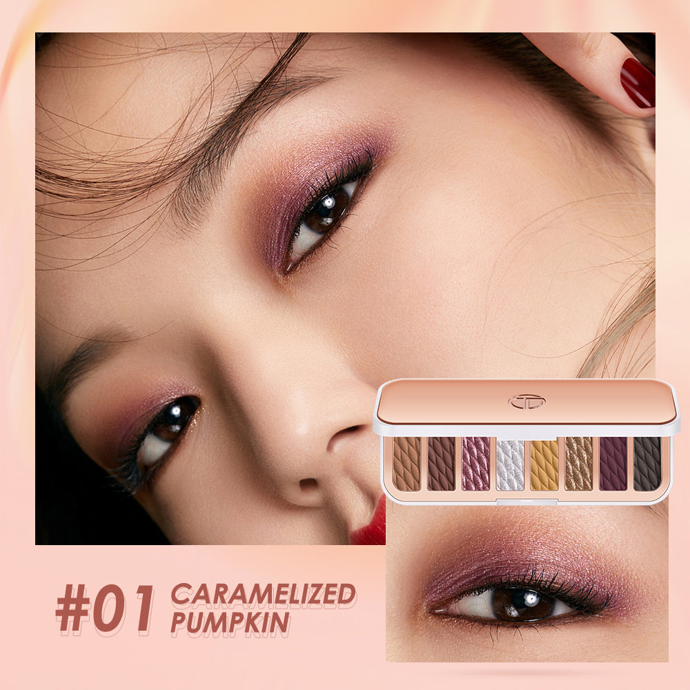 O.TWO.O Luxury Gold 8 Colors Eyeshadow Palette 12 g