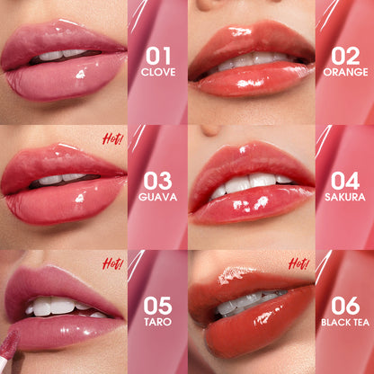 O.TWO.O ICONIC HAUTE HYDRATING VINYL LIP GLOSS