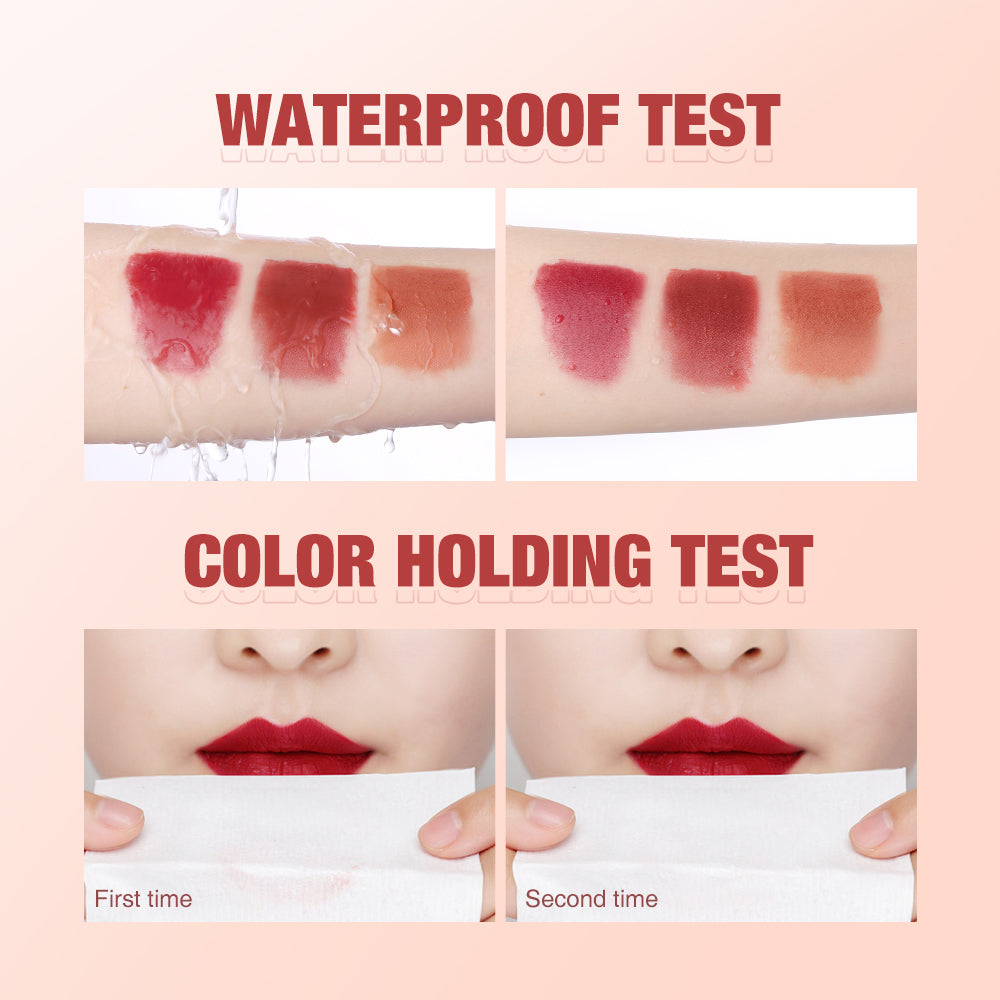 O.TWO.O New Design Velvet Matte High Pigment Texture Lip gloss Waterproof Matte Liquid Lipstick