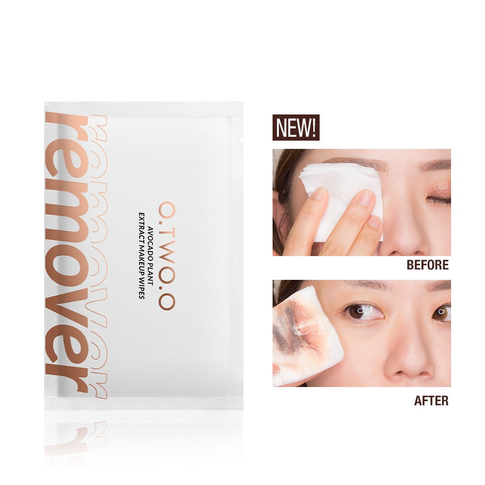 O.TWO.O AVOCADO PLANT EXTRACT MAKEUP WIPES REMOVER