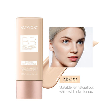 O.TWO.O Nude Effect BB Cream Makeup Face Foundation Cream BB Cream