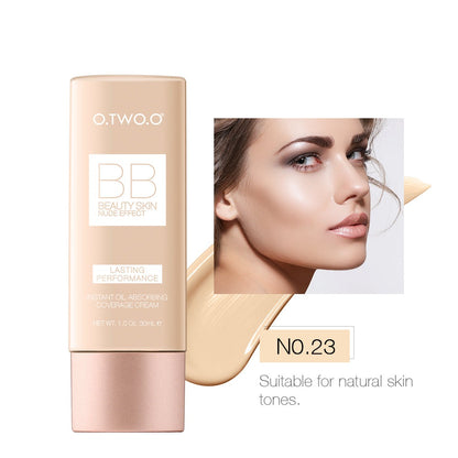 O.TWO.O Nude Effect BB Cream Makeup Face Foundation Cream BB Cream