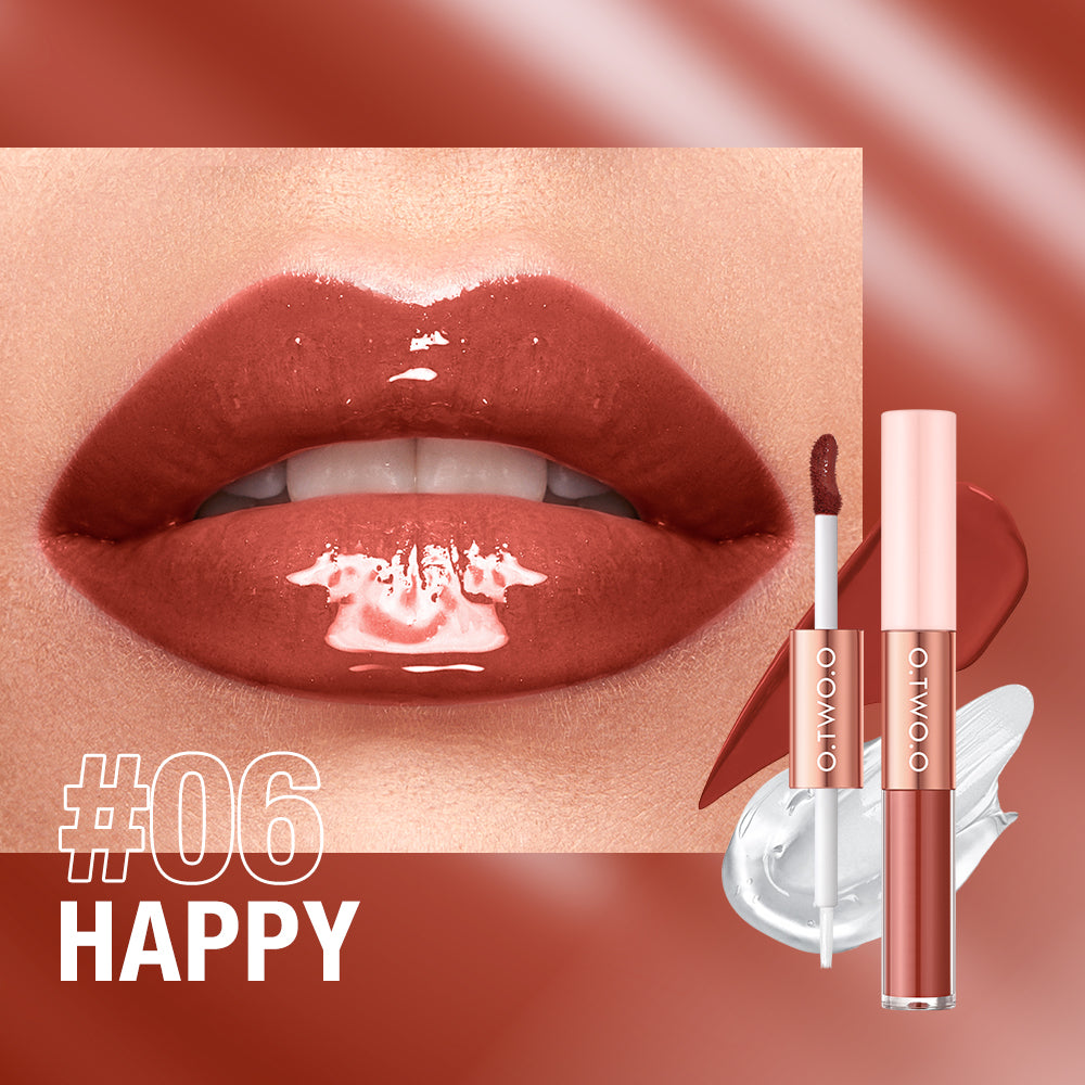 O.TWO.O DOUBLE EFFECT MATTE & GLOSS LIPSTICK