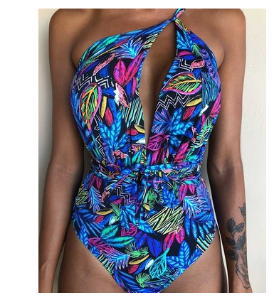 One Piece Swimsuit Backless Monokini Swimwear Women - FashionistaDeal