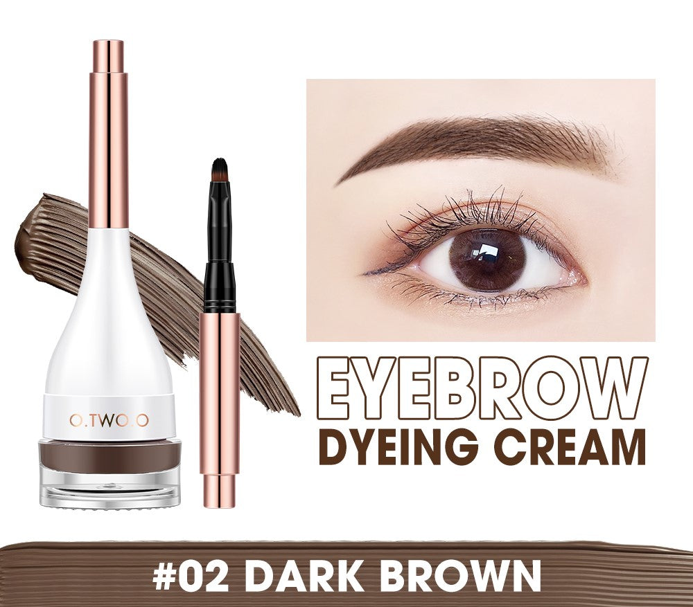 O.TWO.O 4 Colors Eyebrow Cream Long Lasting Waterproof 3D Eye Brow Shaping Gel