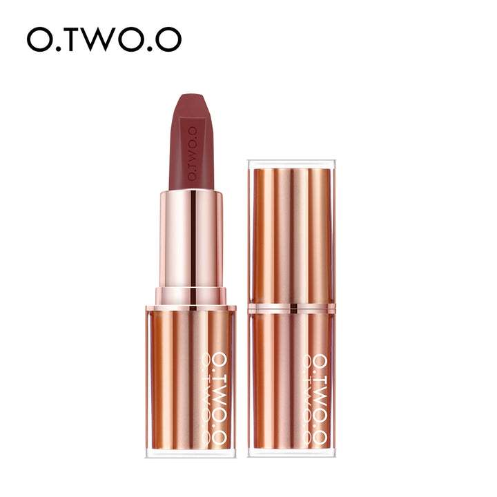 O.TWO.O Waterproof Long Lasting Moisturizing Lipstick Fine Texture Matte Lip stick Vegan