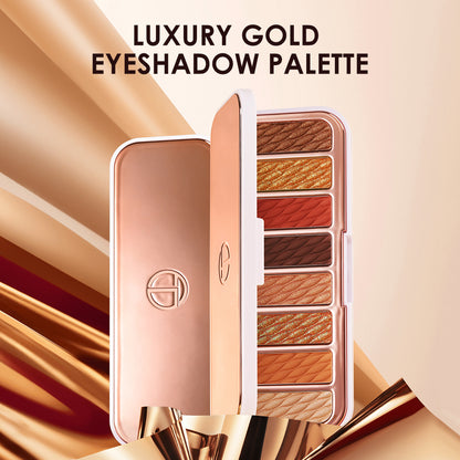 O.TWO.O Luxury Gold 8 Colors Eyeshadow Palette 12 g