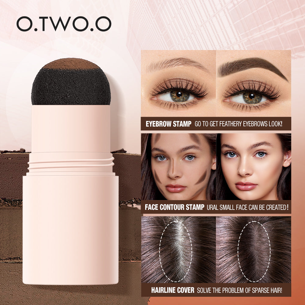 O.TWO.O STAMP LASTING BROWFUN CUSHION EYEBROW POWDER