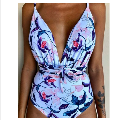 One Piece Swimsuit Backless Monokini Swimwear Women - FashionistaDeal