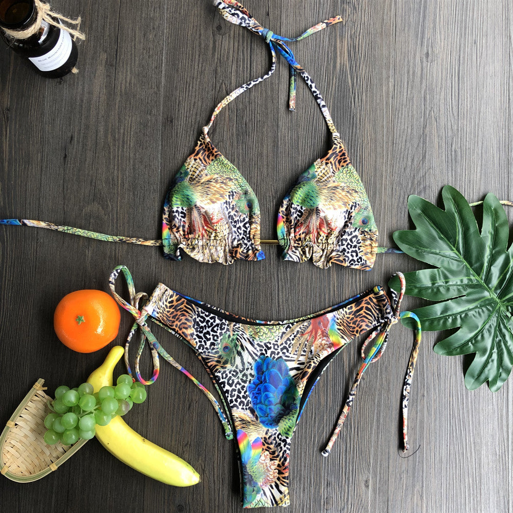 Swimsuit floral vintage swimsuit - FashionistaDeal