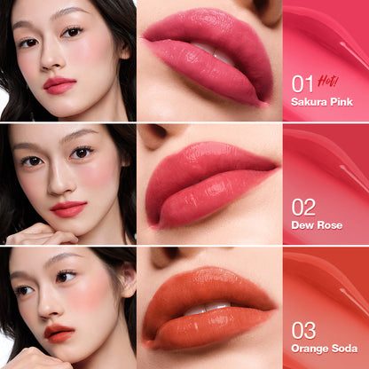 O.TWO.O HAUTE WATERY LIP AND CHEEK TINT