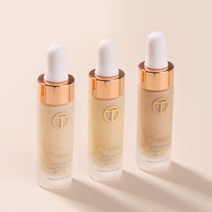 O.TWO.O Brand Makeup Lightweight Oil Control Full Coverage Drop Foundation