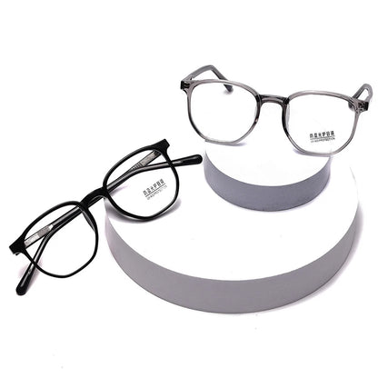 Retro Glasses TR90 Frames Unisex Ultra-Light Anti-Blue Computer Eyeglasses Classic Eyewear Spectacles Frame Fashion - FashionistaDeal