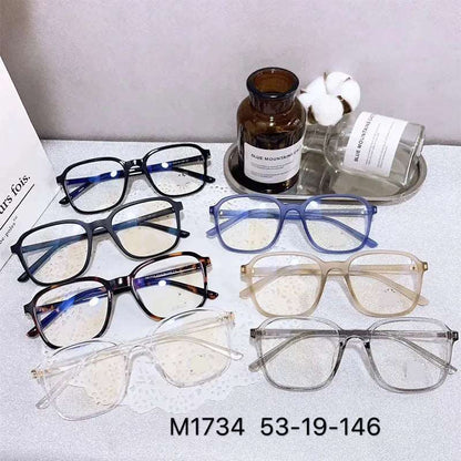 Fashion Women Eyeglasses Frame Vintage Square Clear Lens Glasses Optical Spectacle Frame