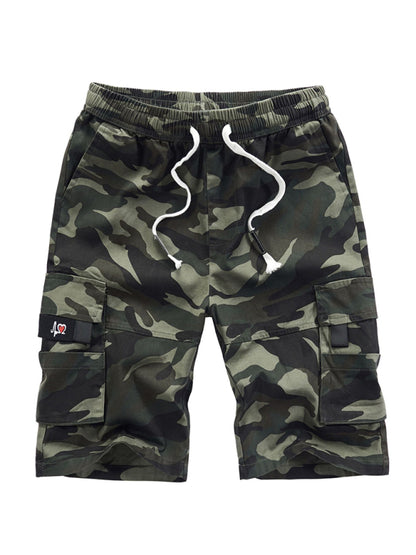 Men's Casual Multi-Pocket Cargo Shorts