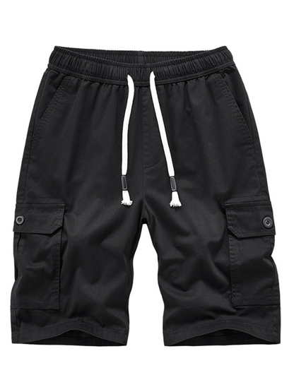 Men's Large Size Cotton Casual Pants Workwear Shorts