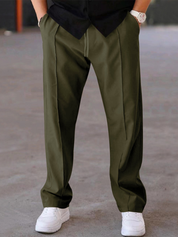 Men's loose straight sports pants