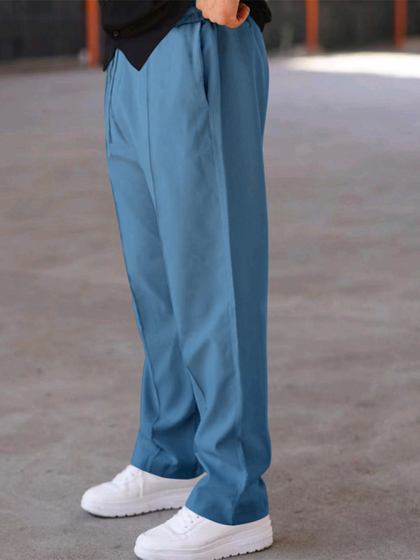 Men's loose straight sports pants