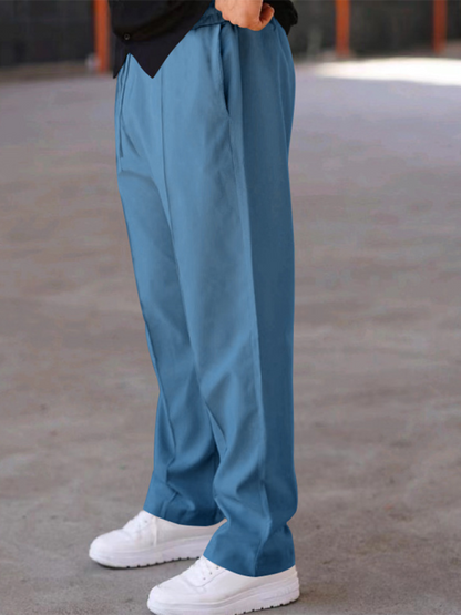 Men's loose straight sports pants