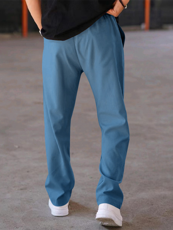 Men's loose straight sports pants