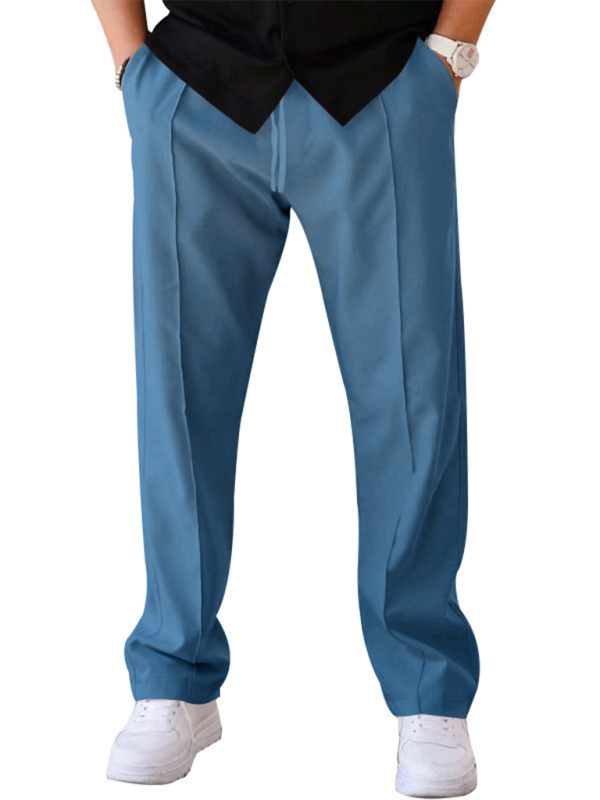 Men's loose straight sports pants