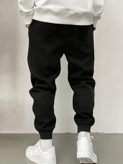 Men's casual cuff trousers