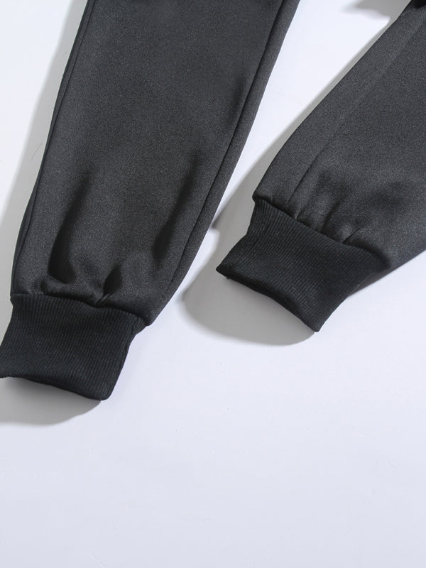 Men's casual cuff trousers