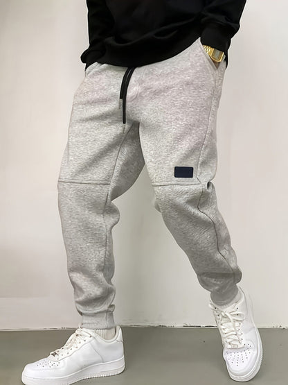 Men's casual cuff trousers