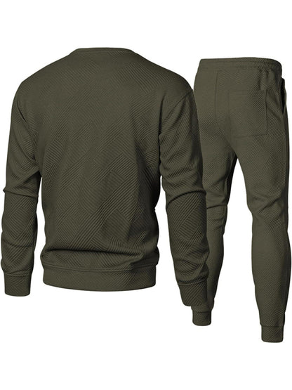 Men's crew neck suit