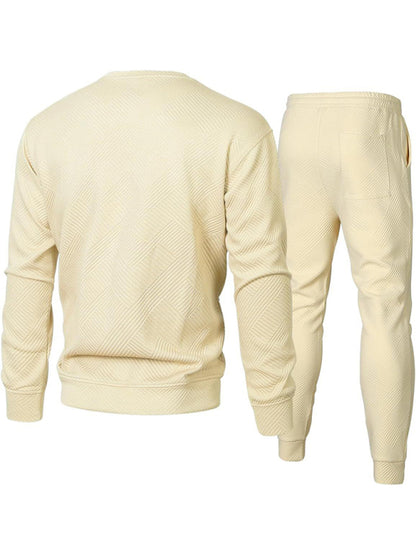 Men's crew neck suit