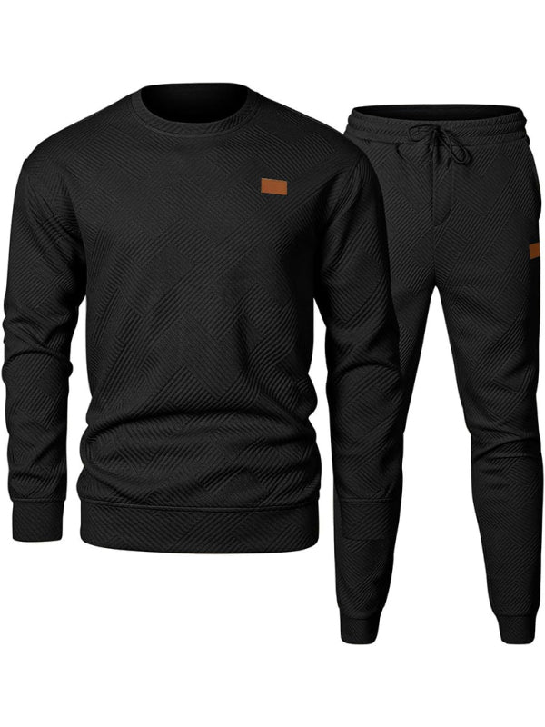 Men's crew neck suit