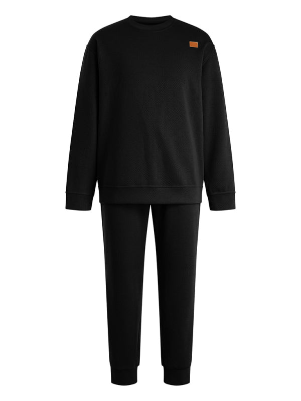 Men's crew neck suit