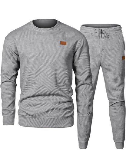 Men's crew neck suit