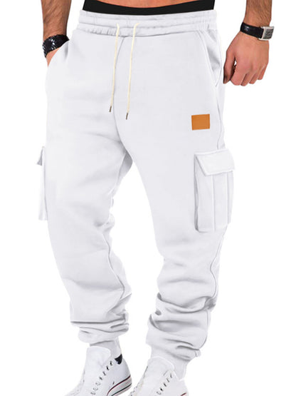 Men's multi-pocket workwear sweatpants