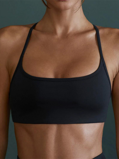 Women's Sport back fitness bra top