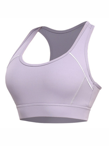 Women's Running fitness vest shockproof push-up sports bra