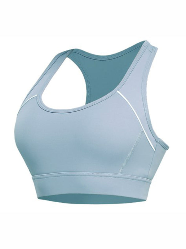 Women's Running fitness vest shockproof push-up sports bra