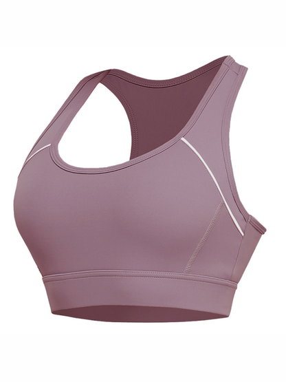 Women's Running fitness vest shockproof push-up sports bra