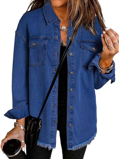 Women's Denim Shirt Jacket