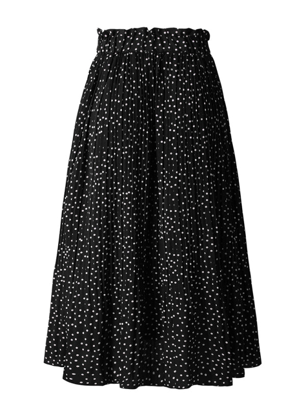 Women's pleated all-match skirt