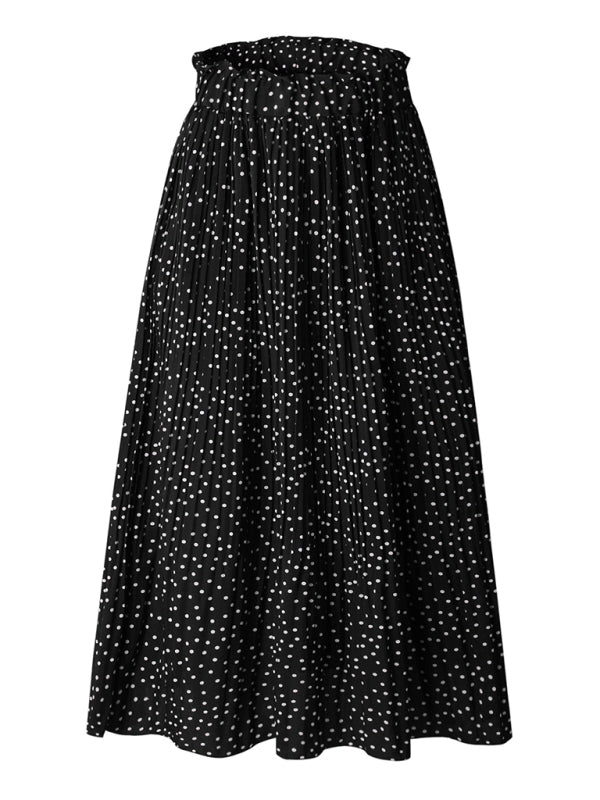 Women's pleated all-match skirt