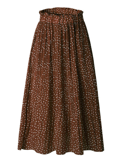 Women's pleated all-match skirt