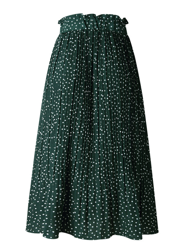 Women's pleated all-match skirt