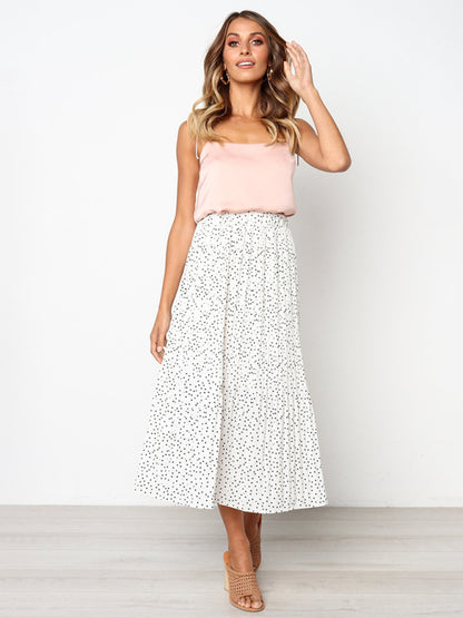 Women's pleated all-match skirt