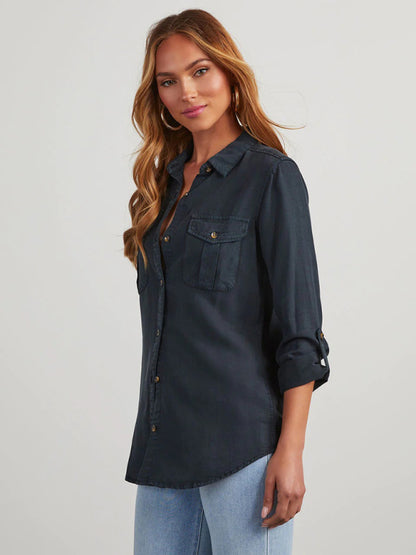 Women's long-sleeved denim