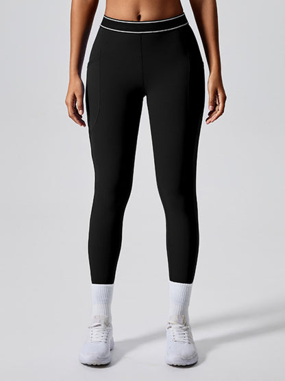 Women's Contrast color yoga pants