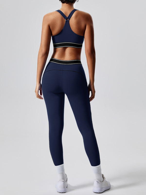 Women's Contrast color yoga pants